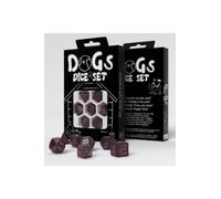 Q-workshop qwosdog1 dogs dice set luna cube