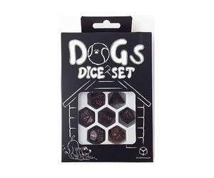 Q-Workshop QWOSDOG1 Dogs Dice Set Luna Cube