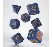 Q-Workshop QWOTFR90 Final Race Dice Set Road Fever (7) Dados