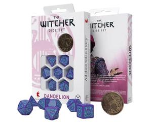Q-Workshop QWOWDA3S The Witcher Dice Set - Juego de Mesa de dandelión - Half a Century of Poetry (7)