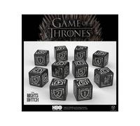Q-workshop - reloj de noche de juego de tronos, 10 dados de 6 pulgadas
