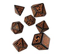 Q WORKSHOP Pathfinder-Juego de Dados de Venganza del Infierno (7), Multicolor, 7.37 x 2.54 x 10.16 cm SPAT69QWP