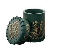 Q-workshop the witcher dice cup. triss cubilete de dados cuero 1 pieza