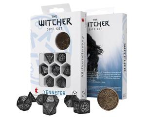 Q-Workshop WYE37 - The Witcher Dice Set: Yennefer - The Obsidian Star (7), 295,0 x 295,0 x 85,0 mm
