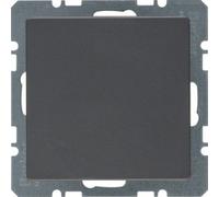 Tapa del panel frontal antracita Berker Q.1/Q.3 10096086