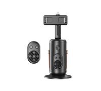 Q04 Gimbal Seguidor Completamente Automático con Control Remoto Soporte para Teléfono Móvil Estabilizador AI Face Gimbal para Teléfono Móvil