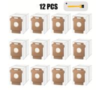 Q0520 Bolsas de Polvo Compatibles con 2 Essential, 105 Combo, Plus 405, Plus 505 Combo y Max 705 Aspiradora Robot, Reemplazo para Bolsas de Deshecho de Roomba