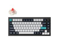Q1 max swappable rgb backlight red switch knob version iso layout ital