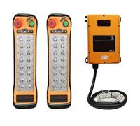 Q1600 16 botones CA CC 12-24 V 24-264 V Interruptores de una sola velocidad Controlador remoto de grúa Control de grúa Elevador de grúa(2T1R,DC12V)