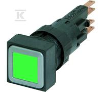Q18LT-GN/WB Pulsador iluminado lente 088509