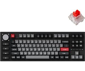 Q3 Pro (schwarz/blaugrau, DE-Layout, Keychron K Pro Red, Hot-Swap, Aluminiumrahmen, RGB)