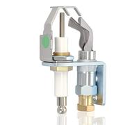 Q345A1305 - Quemador piloto tipo objetivo compatible con Honeywell S8600F S8600H S8600M S8610F sistemas piloto intermitentes, apto para gas natural y propano, soporte de montaje estilo B con orificio