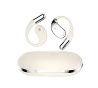 Q39 Ai Translation Clip-On Bluetooth Earphones, Q39 AI Earbuds Translate, Supporting Language Translation for Over 134 Countries, Built-in Music & Call, for Travel Business (Beige)