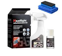 Q4 Headlight Restoration, Removes Yellowing & Oxidation, Restores Clarity for All Vehicles, Easy Application, No Sanding Required