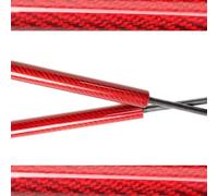 Q50 V37 2013-2022 Amortiguadores de la Campana Delantera soporta puntales de Gas Strock Absorber Springs Prop de reemplazo del Motor Piezas compatibles con Modelos similares(Red Carbon Fiber)