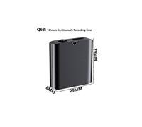 (Q63526) Mini grabadora de voz Oculta de 4/8/16/32 GB con grabación activada por sonido y unidad flash