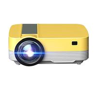 Q6S - Proyector de video para cine en casa completo 1080P compatible con Airplay Android 10 TV Box opcional (color: E) (D) pequeño regalo