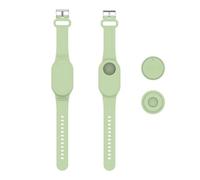 Q7M7 - Pulsera de silicona para dispositivo de pérdida de Samsung Galaxy SmartTag2, suave y a prueba de golpes, impermeable, funda para SmartTag