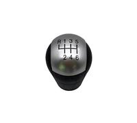 QADFTGY Palanca de Cambios Manija Compatible con para Mondeo MK3 2000-2007 para S-MAX para Galaxy 2006-2010 1 Pomo De Cambio De Marchas Manual De 5/6 Velocidades para Coche.(Silver 6 Speed)