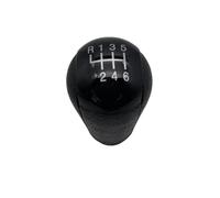 QADFTGY Palanca de Cambios Manija Compatible con para Mondeo MK3 2000-2007 para S-MAX para Galaxy 2006-2010 1 Pomo De Cambio De Marchas Manual De 5/6 Velocidades para Coche.(Black 6 Speed)