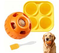Qaestuan Cuenco Multiusos Antideslizante para Mascotas, Cuenco para Perros 2 en 1 de 31x14x5 cm, Cuenco Plegable para Gatos, para Gatos Cachorros Hámsteres Conejos Animales Pequeños (Naranja)