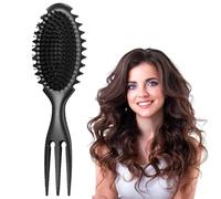 Qaestuan Curl Brush, Multifuncional para Rizos, Define Styling Brush, Peine Pelo Rizado, Cepillo para Definir Rizos, Curl Defining Brushes, Cepillo Pelo dar Forma y Definir Rizo para Mujeres