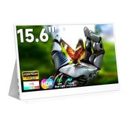 QAF Monitor portátil para laptop de 15.6 pulgadas 1080P, monitor de computadora USB/HDMI, extensor de pantalla portátil para PC/Mac/teléfono/PS5/PS4/Xbox/Switch, pantalla IPS HDR con cubierta