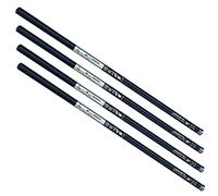 QAINKUN CañAs De Pescar 1 PCS Polo de Pesca de Agua Dulce sin Anillo Varillas telescópicas de Fibra Alta de Carbono Varilla de la Corriente de la Mano 3.6/4.5/5.4/6.3/7.2m CañA De Pescar(6.3 m)