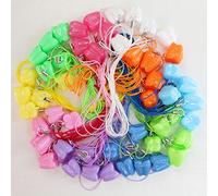 QAKILW 50 unidades de caja de almacenamiento de dientes de leche, encantador bebé perdido dientes collar mini organizador de dientes de plástico contenedor de recuerdo para niños