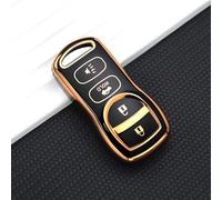 QALIYDFD Botones Carcasa Compatible con Nissan para Pathfinder para Quest para Titan para Xterra para X-Trail T30 para Tiida para Armada para Frontier para Murano Funda Llave Coche(2,4button)
