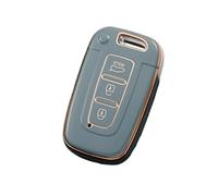 QALIYDFD Botones Carcasa Llave Compatible con Kia para Forte para Sportage para K2 K5 para Forte para Rio 1 Uds 3/4 Botones Funda De Llave De Control Remoto para Coche Cubierta Llavero Fob(3,3button)