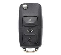 QALIYDFD Botones Carcasa Llave Compatible con Skoda para Octavia para Superb 2001 2002 2003 2004 2005 2006 2007 2008 2009 2010 2011 2012 2013 2/3 Botones Carcasa con Tapa para Llave De Coche(3button)