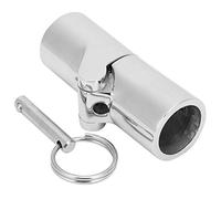 Qalvona Acoplamiento Cardán Universal 22MM, Acero Inoxidable 316 Marino, Manguito Deslizante para Conector de Barco - Alta Resistencia a la Corrosión, Superficie Pulida, Uso en Ambiente