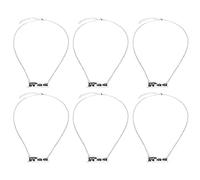 Qalvona Collar De Aleación De Zinc Con Diseño De Oso, Colgante De Goteo De Aceite, Letra Mama, Cadena De Cuello - Diseño Exquisito, Material Duradero, Para Uso Diario Y Regalos (A2010-2)