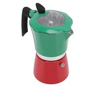 Qalvona de Gas, de Aluminio Portátil 300ML, con Tapa Transparente - Diseño Clásico Italiano, Fácil de Usar, Ideal para Viajar (Nº6 Bote 300ML)