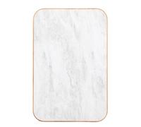 Qalvona Tablero de Madera Sólida 23,23x15,35in para Mesa de RV, Panel Rectangular para Camping, Vehículos y Yates - Diseño Ahorra Espacio, Acabado Duradero y Estilo Sofisticado (Gris)