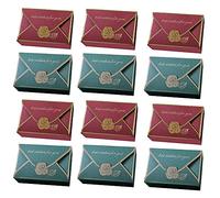 Qanye 30 Piezas Papel Caja del Caramelo, Caja de Dulces de Papel, Cajas de Regalo Pequeñas, Caja de Dulces para Boda, para Bodas y Fiestas de Cumpleaños (Rojo, Verde)