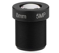 QANYEGN 1, Lente CCTV De 8 Mm con Montura 2,5, Lente De Cámara IP De 5 Megapíxeles De Alta Definición, Lente De Cámara De Vigilancia para Cámara De Seguridad