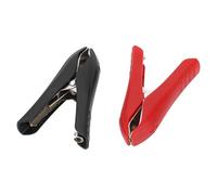 QANYEGN 1 Pair Battery Alligator Clip Clamp, Welding Clamps, Jumper 100A Cables Boost Clamp Welding Clip, Red Positive Black Negative Pole
