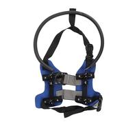 QANYEGN Arnés de Anillo para Ciegos, Anillo anticolisión para Mascotas, Dispositivo de guía de Protectores de Parachoques Ajustables, fácil fijación para Mascotas ciegas (S)