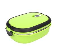 QANYEGN Box Rectangular Lunch Box, caja termo de aislamiento portátil, contenedor de alimentos de lonchera de acero inoxidable para picnic al aire libre (1 nivel)