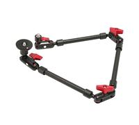 QANYEGN Brazo articulado ajustable de 31 pulgadas, soporte voladizo universal, brazo articulado de rosca, rotación de 360 grados para cámara y teléfono
