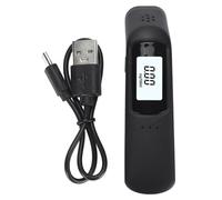 QANYEGN Breath Alcohol Tester, Breathalyzer, Portable Alcohol Tester, LCD Display Voice Broadcast Non Contactless Blowing Drunk Driving Detector