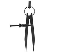 QANYEGN Brújula De Dibujo, Divisor De Punta Fina, Patas Cónicas Cuadradas De Joyería para Marcar Centros De Localización Y Círculos De Dibujo(Trumpet)