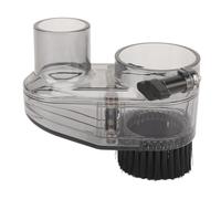QANYEGN CNC Router Dust Shoe, 52mm Diameter Clear CNC Dust Boot with 38mm Hose Diameter for 52mm Spindle Motors and Router