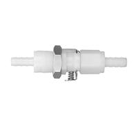 QANYEGN Conector rápido de refrigeración por agua para ordenador, conector rápido de liberación rápida con dos extremos para oficina en casa (diámetro exterior de la pagoda: 7,2 mm)