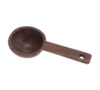 QANYEGN Cucharas de café, cucharada de madera, cuchara molida de café de madera compuesta, medidora para sacar café, té, azúcar, harina ((1 vendido) Nogal estilo #2 de 108 mm)