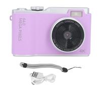 QANYEGN Digital Camera, 2.4 Inch Screen 48MP Cameras, Portable 16x Zoom Selfie Cameras for Kid Student Children Teen Girl Boy Beginners (Purple)