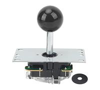 QANYEGN Joysticks de Consola de Juegos, Piezas de Repuesto de Joystick Gamepad para Placa de Circuito Street JoysticksPin con Cabezales de Bola (Black)