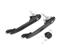 QANYEGN Manija de la puerta exterior del automóvil, abdominales fuera de la manija exterior de la puerta exterior, manija de la puerta del automóvil para MK3 6N1 FL 6N2 6N0837207C